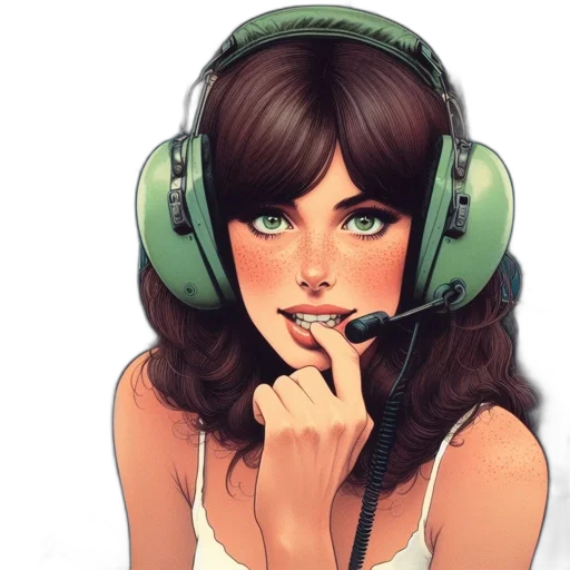face, jewelry, staff, dress transparent PNG cut-out