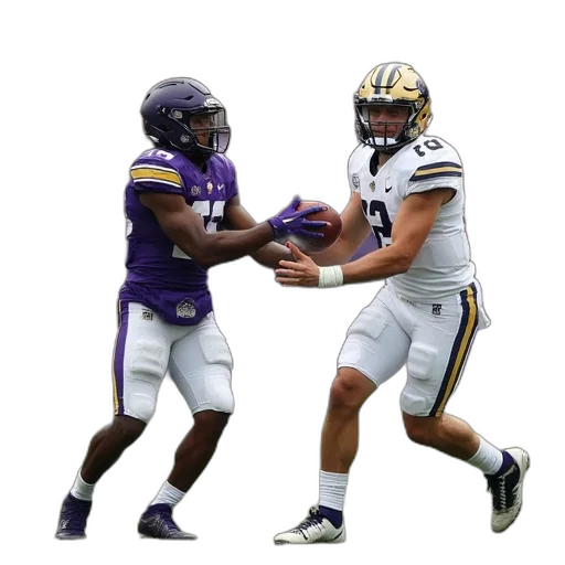 northwestern, receiver, john, robinson transparent PNG cut-out