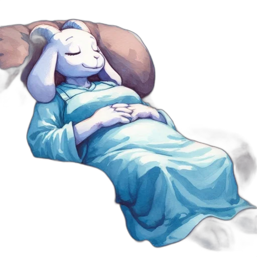 mask, dress, staff, creature transparent PNG cut-out