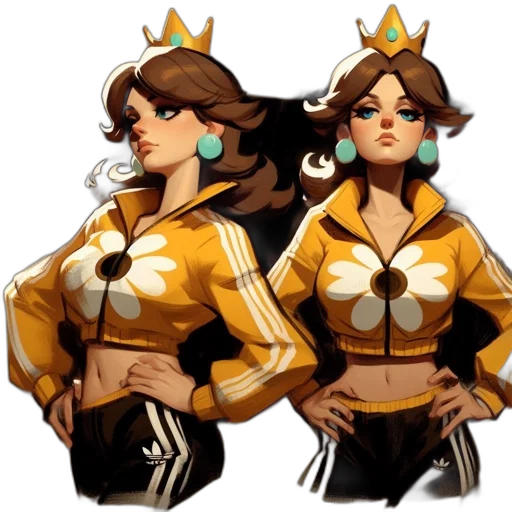 crown, staff, jacket, concept art transparent PNG cut-out