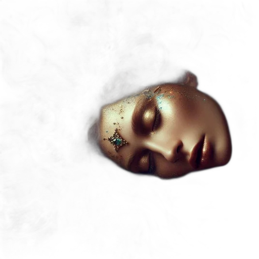 mask, face, crown, creature transparent PNG cut-out