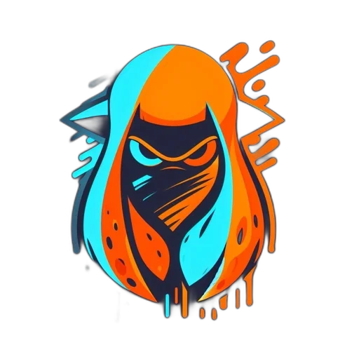 mask, face, jacket, concept art transparent PNG cut-out