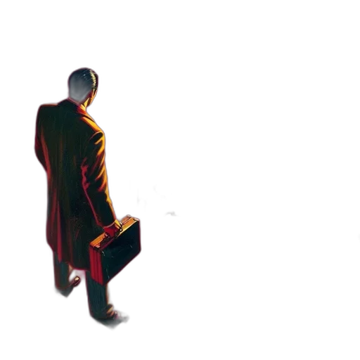 jacket, robot, staff, dress transparent PNG cut-out