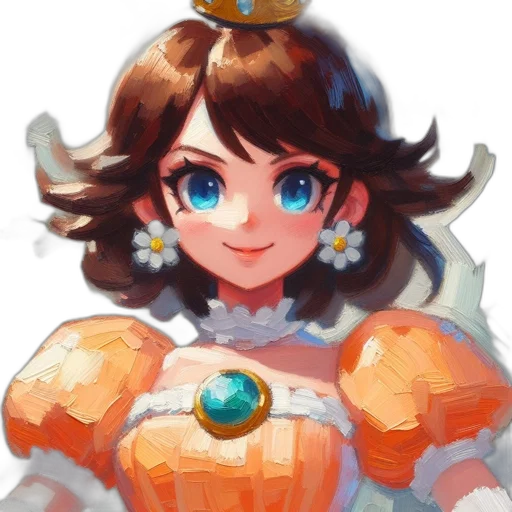 crown, robot, dress, face transparent PNG cut-out