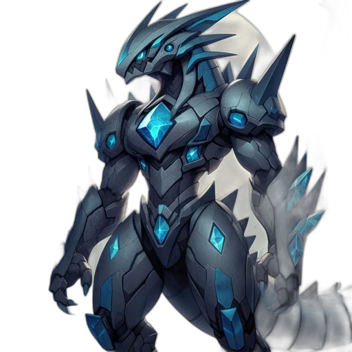 dragon, robot, weapon, creature transparent PNG cut-out