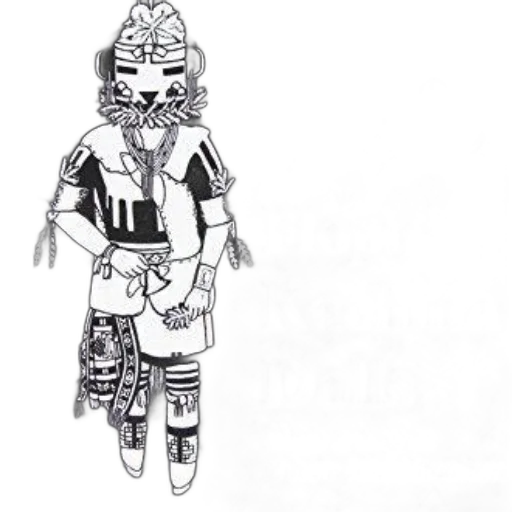 mask, staff, robot, creature transparent PNG cut-out