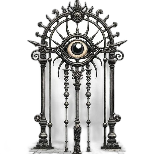 furniture, jewelry, staff, crown transparent PNG cut-out