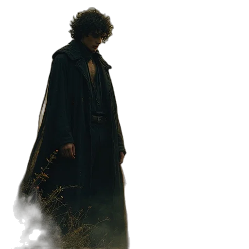 jacket, concept art, fog, fire transparent PNG cut-out