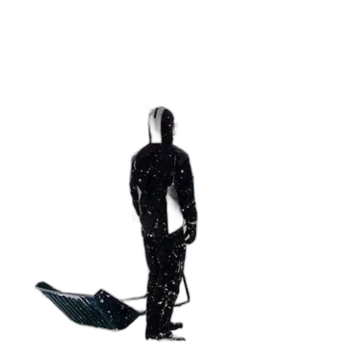 mask, staff, robot, creature transparent PNG cut-out