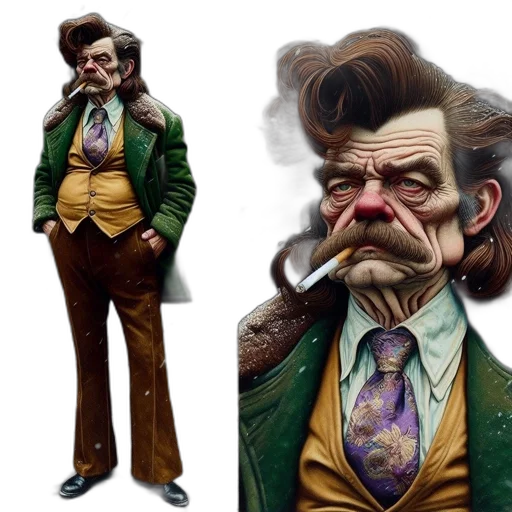 face, staff, concept art, comic book art transparent PNG cut-out