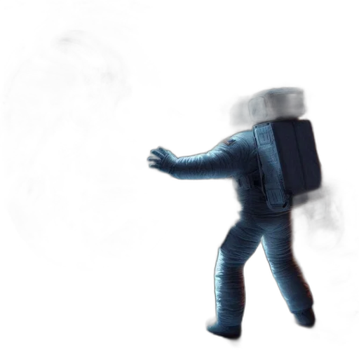 robot, jacket, mask, staff transparent PNG cut-out