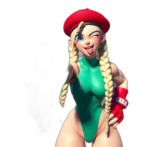 dress, hat, concept art, 3d render transparent PNG cut-out