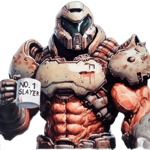 robot, concept art, comic book art, 3d render transparent PNG cut-out
