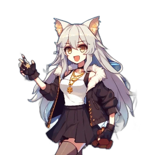 staff, weapon, animal, anime transparent PNG cut-out