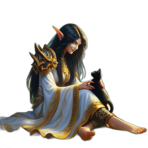 dragon, staff, jewelry, fantasy art transparent PNG cut-out