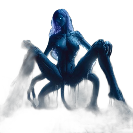 creature, concept art, fantasy art, watercolor transparent PNG cut-out