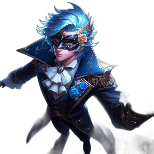 staff, jacket, mask, weapon transparent PNG cut-out