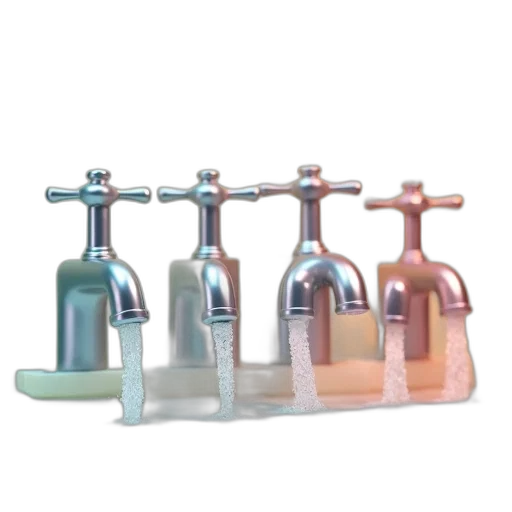 bottle, pastel, four, water transparent PNG cut-out