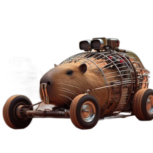 car, weapon, robot, animal transparent PNG cut-out