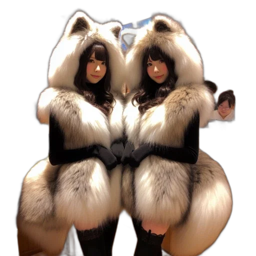 jacket, animal, concept art, 3d render transparent PNG cut-out