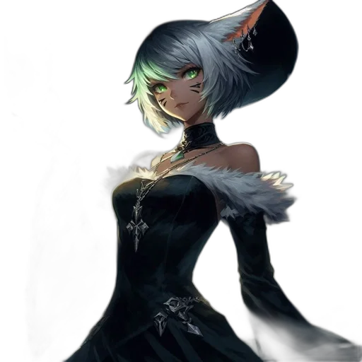 staff, dress, crown, mask transparent PNG cut-out