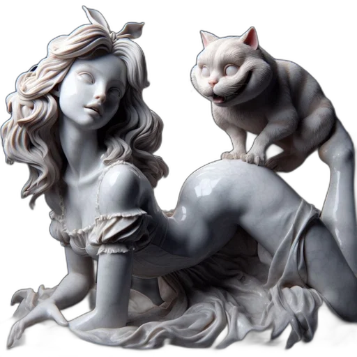 fantasy art, concept art, 3d render, photorealistic transparent PNG cut-out