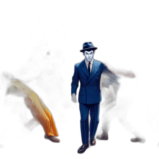 hat, staff, animal, creature transparent PNG cut-out