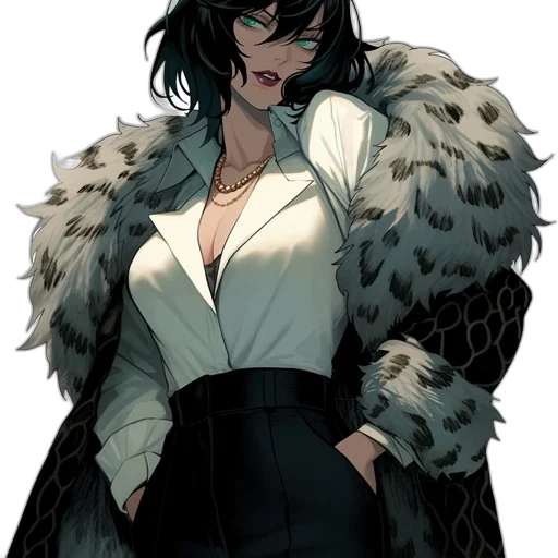 jacket, staff, dress, concept art transparent PNG cut-out