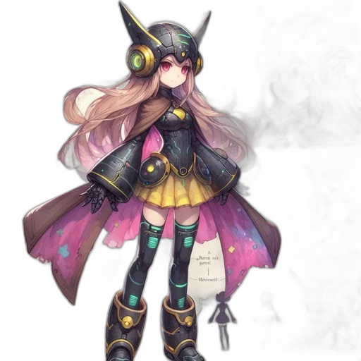 staff, dress, dragon, mask transparent PNG cut-out