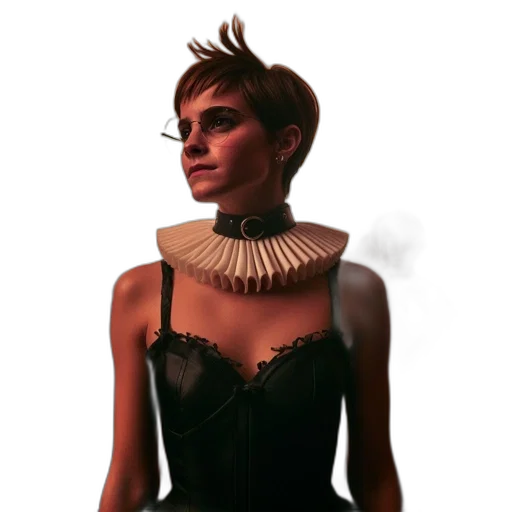 dress, jewelry, crown, mask transparent PNG cut-out