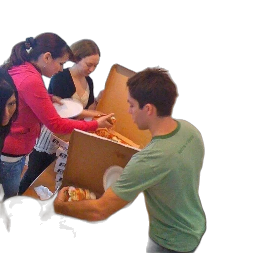 furniture, group, people, eating transparent PNG cut-out