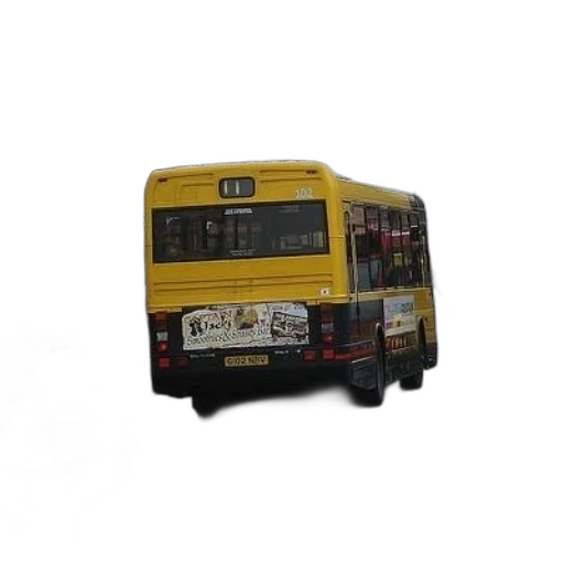 car, 3d render, photorealistic, yellow transparent PNG cut-out