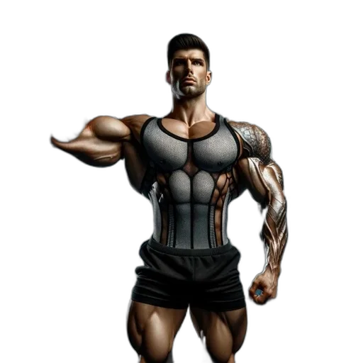 3d render, concept art, comic book art, photorealistic transparent PNG cut-out