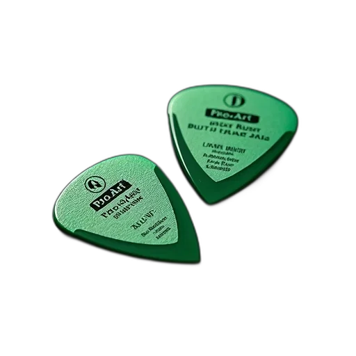 two, guitar, picks, brand transparent PNG cut-out