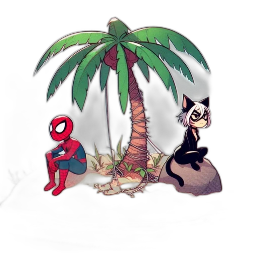concept art, pixel art, comic book art, 3d render transparent PNG cut-out