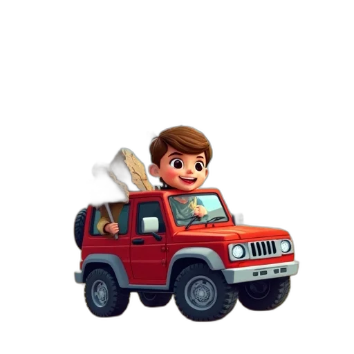 car, weapon, staff, animal transparent PNG cut-out