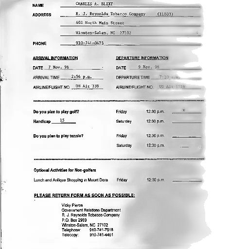 form, fields, arrival, departure transparent PNG cut-out