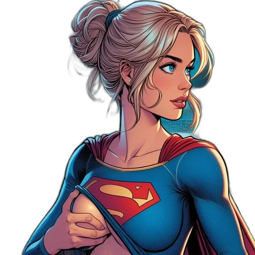 comic book art, concept art, cartoon, fantasy art transparent PNG cut-out