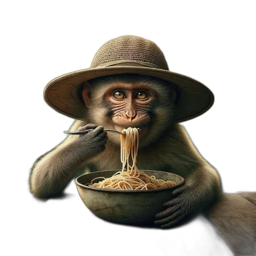 hat, food, animal, creature transparent PNG cut-out