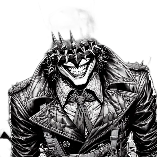 jacket, mask, crown, face transparent PNG cut-out