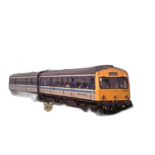 3d render, photorealistic, yellow, train transparent PNG cut-out