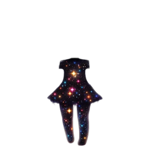dress, jacket, shoes, staff transparent PNG cut-out