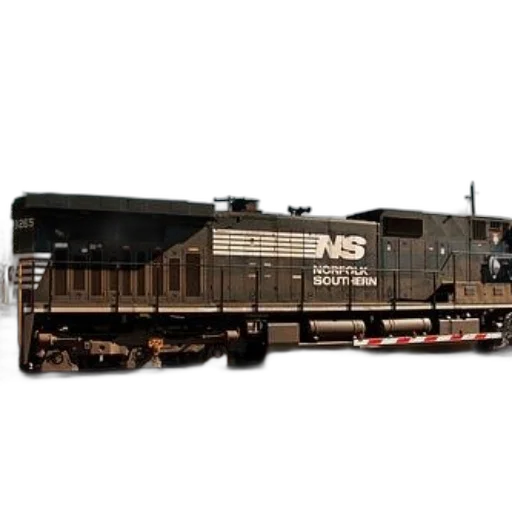 norfolk, southern, train, engine transparent PNG cut-out