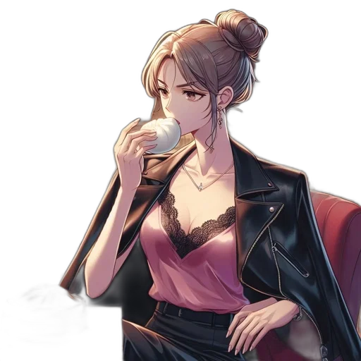 staff, dress, jacket, concept art transparent PNG cut-out