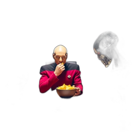 food, jacket, face, concept art transparent PNG cut-out