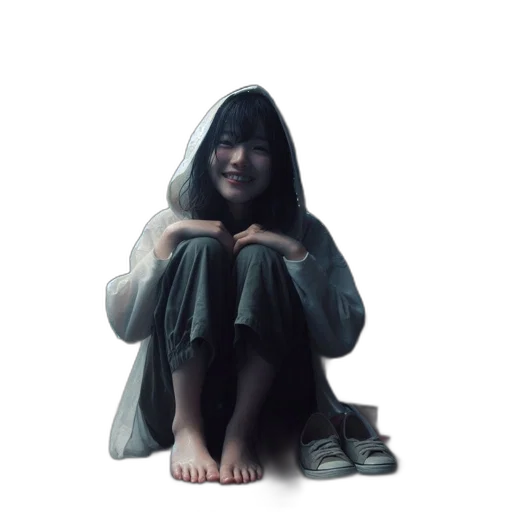 creature, face, dress, mask transparent PNG cut-out