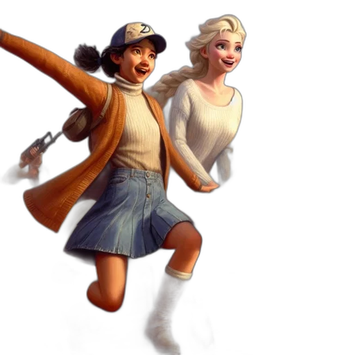 concept art, 3d render, fantasy art, comic book art transparent PNG cut-out