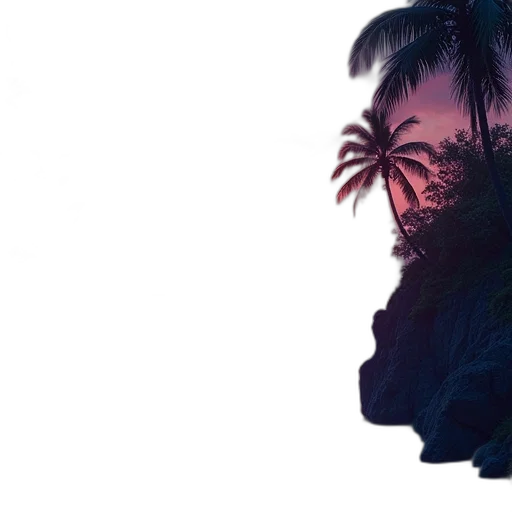 tree, jacket, umbrella, hair transparent PNG cut-out