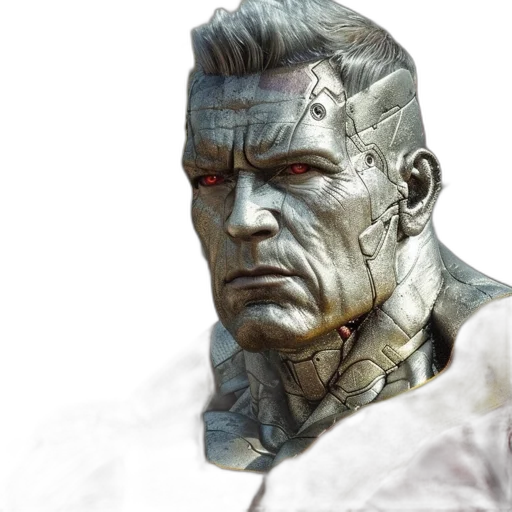 face, mask, concept art, 3d render transparent PNG cut-out