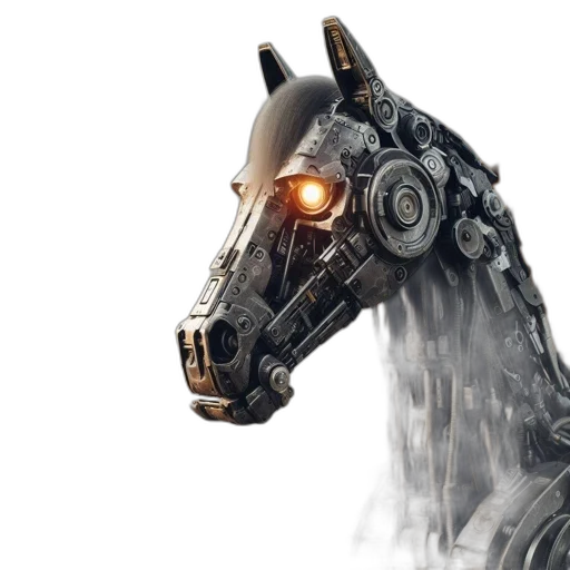 robot, animal, mask, concept art transparent PNG cut-out